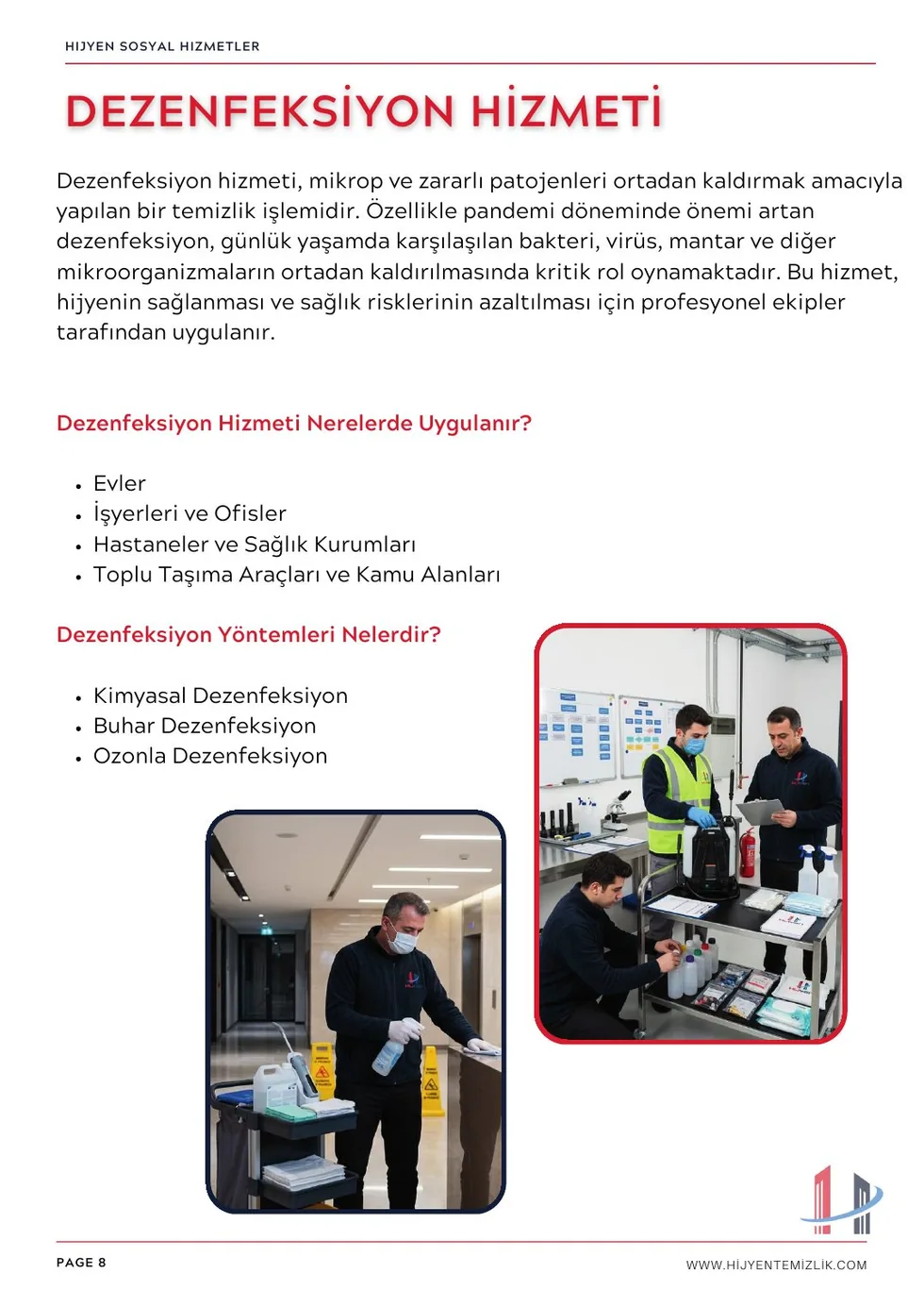 Hijyen Temizlik katalog sayfası 8