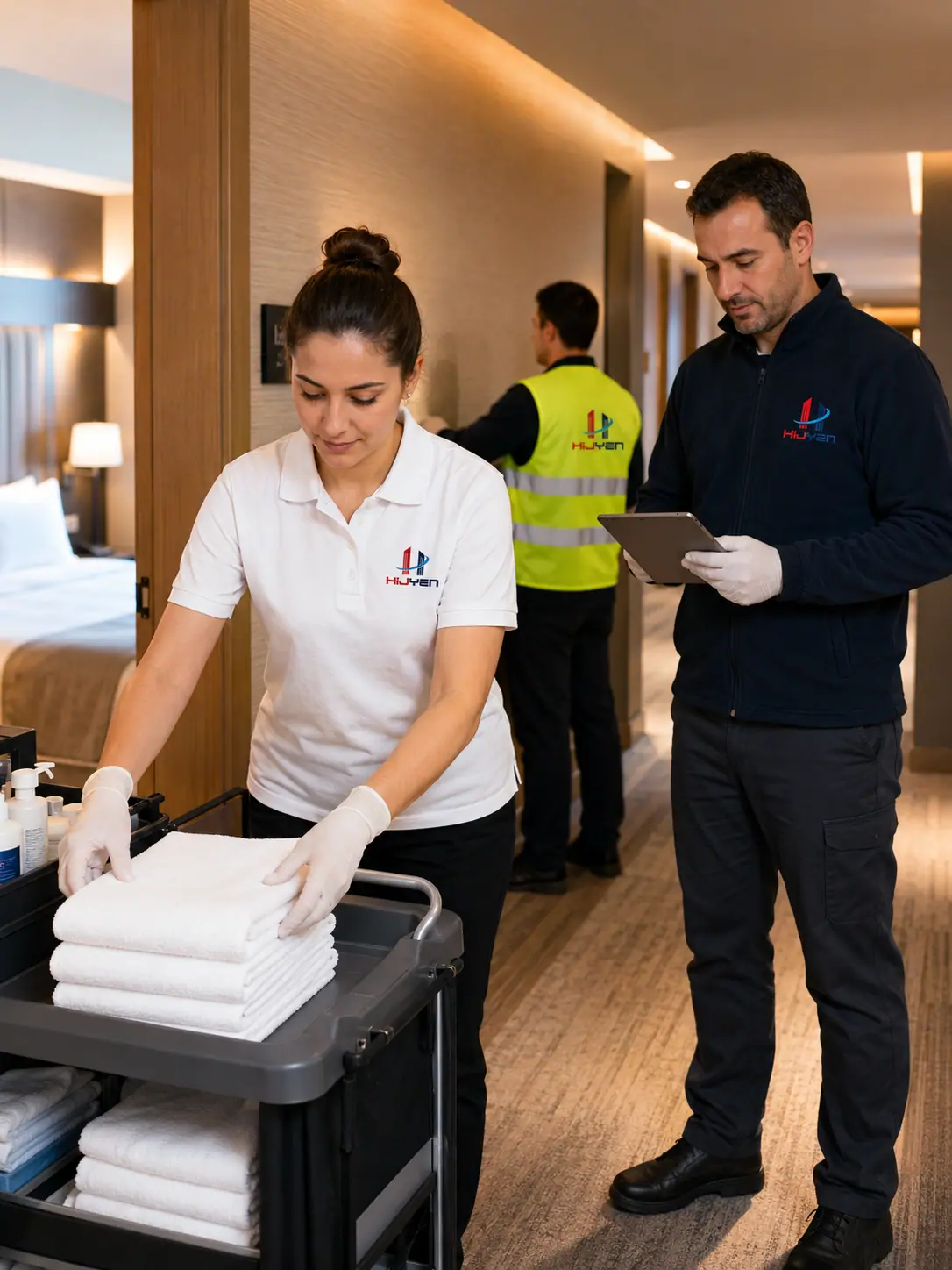 Otel odasında housekeeping ve oda düzeni hizmeti